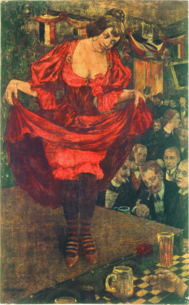 Hans Baluschek, Tingeltangel, 1900  