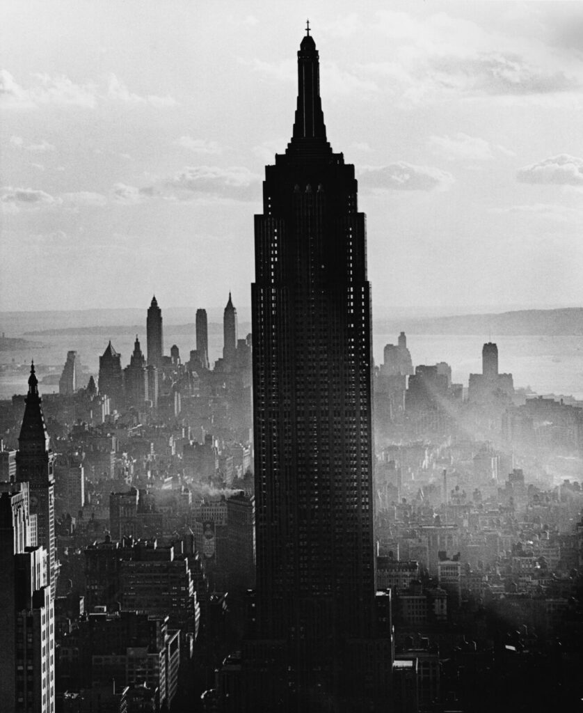 Andreas Feininger, Empire State Building, New York, 1940, Andreas Feininger Archiv c/o Zeppelin Museum Friedrichshafen